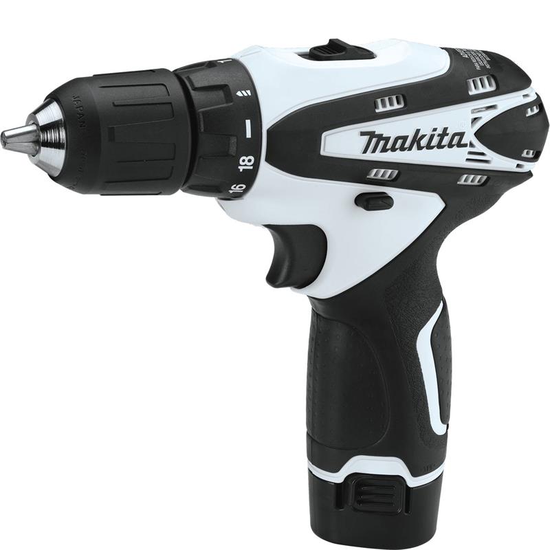 makita FD02W 12v max lithium ion cordless 38 driver drill kit